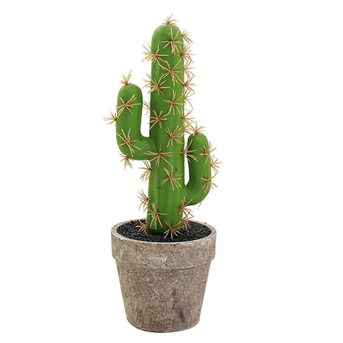 Artificial cactus plant potted creative indoor small decoration simulation flower