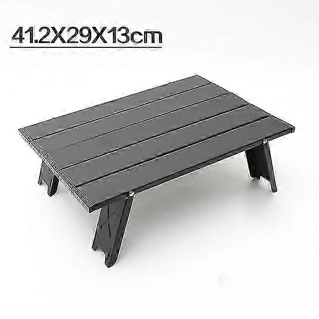Outdoor Camping Porfolding Tables Foldable Mini Folding Tables For Tours Beach Picnic Barbecue Folding Tablesware Folding Computer Desk Ultralight