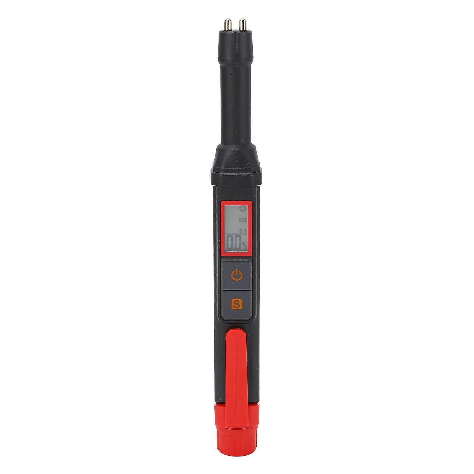 Tester Analyzer High Sensitivity Brake Fluid Detector with Flexible Gooseneck Probe for DOT 3 4 5.1