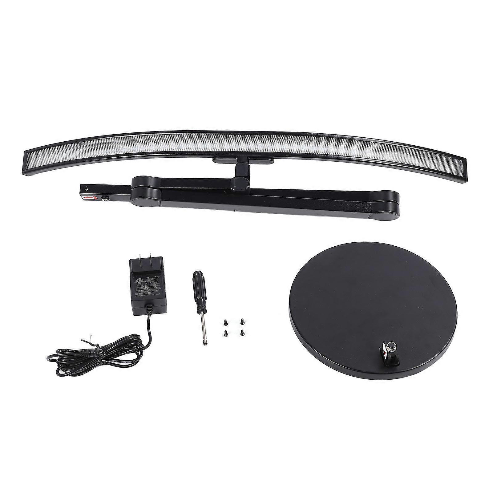 Reading Table Light Adjustable Angle 3000-6500K Adaptive Dimming Desk Lamp for Learning Drawing and Model Making