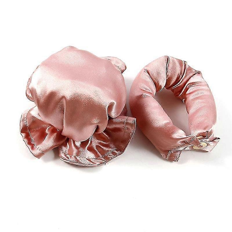2ks saténová heatless kulma na dlouhé vlasy. Vlasy Curls Curling Tyč Curling Čelenka Se