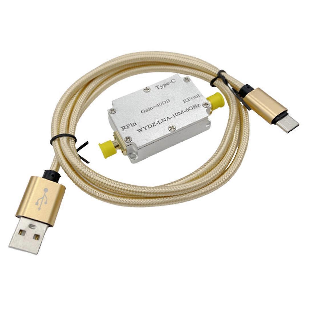 10M-6GHz Low Noise Amplifier Gain 40DB High Flatness, 40DB
