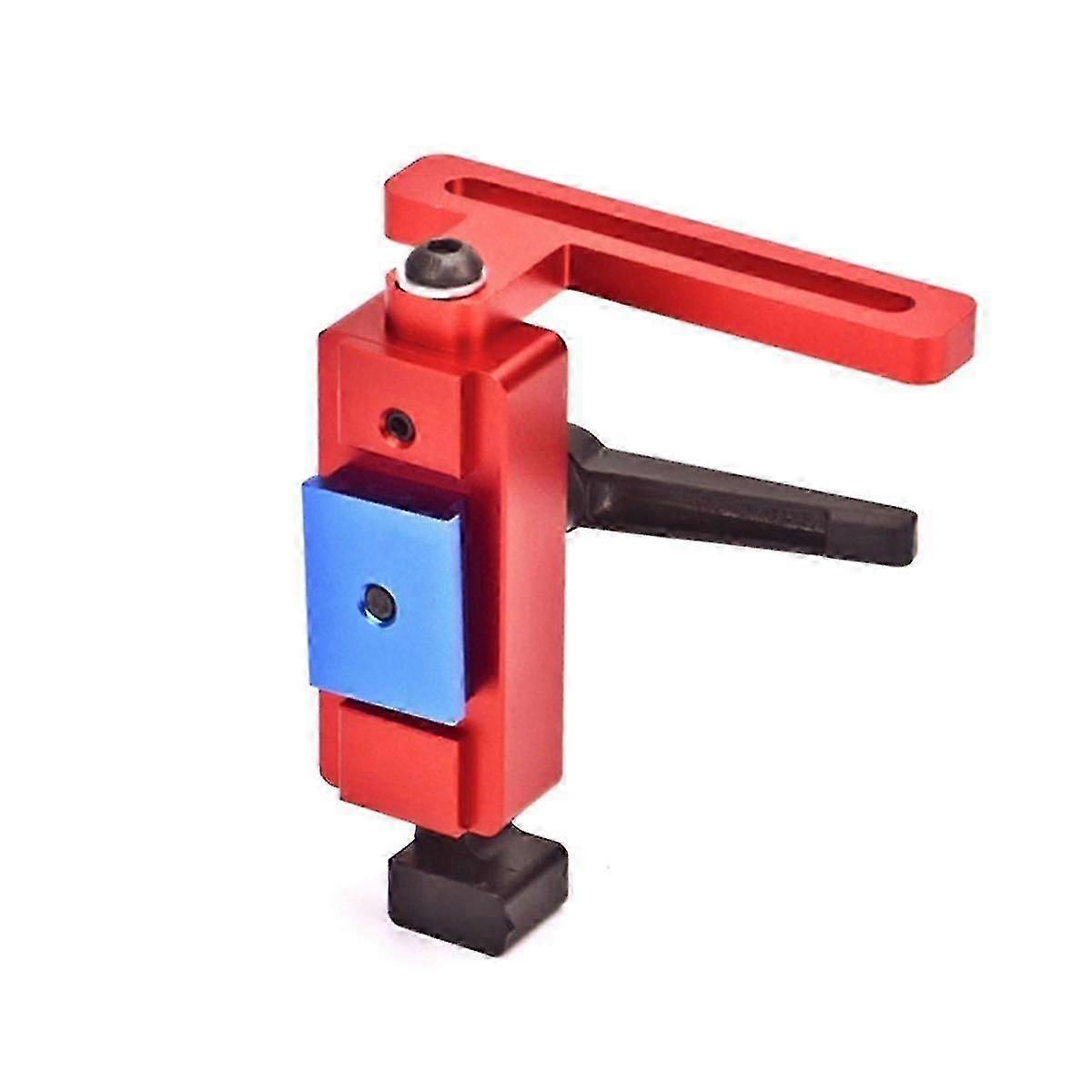 Woodworking 45-Type Chute Limiter Guide Rail Locator Flip Table Backer Slide Rail Stop T-Rail Woodworking DIY Tool