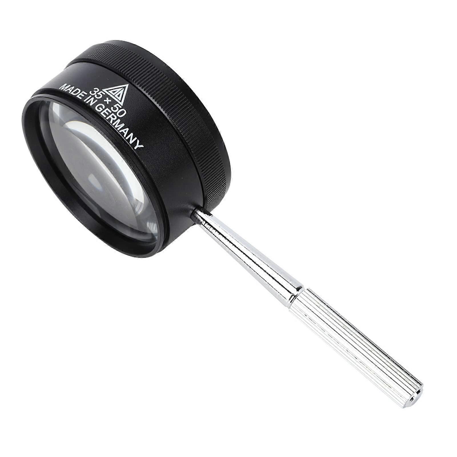 Magnifying Glass, 10X Magnifier Glass for Reading, High Professional Presision 10X Handheld Magnifying Glass for Identification Indoor