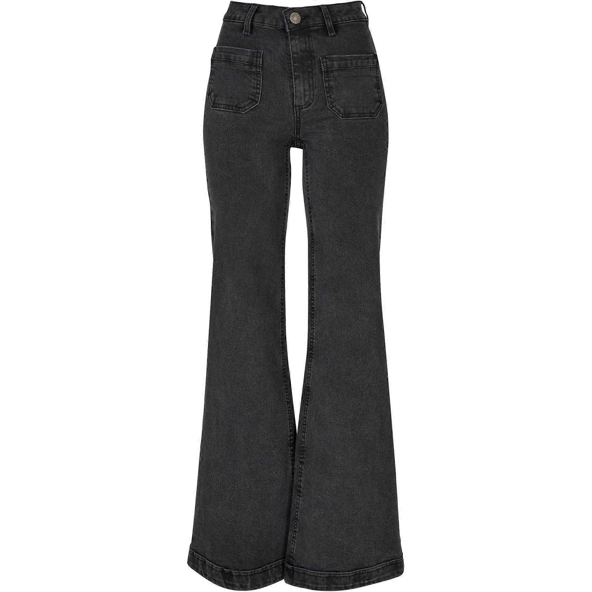 Urban Classics Dames/Dames Denim Vintage Flared Jeans