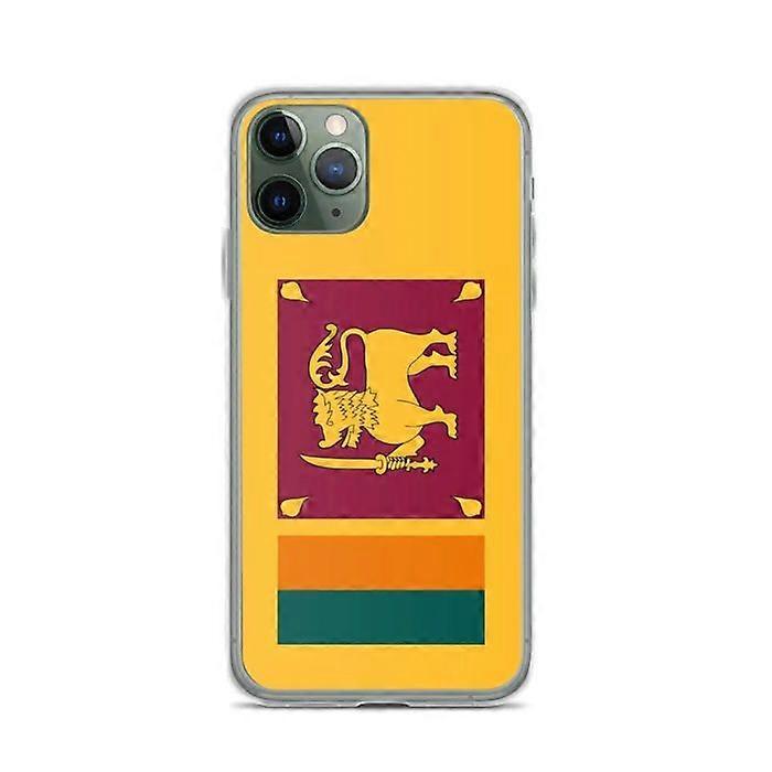 Phone Case - PIXELFORMA - Sri Lanka Flag - Compatible with iPhone 11 Pro - Flexible - Durable