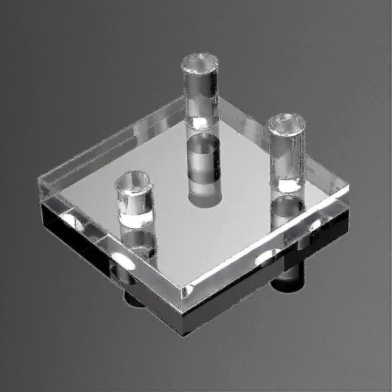 Acrylic Display Holder 4 Pcs Clear Display Easel Stands For Fossil Coral Geodes Rock Mineral Agate yyds