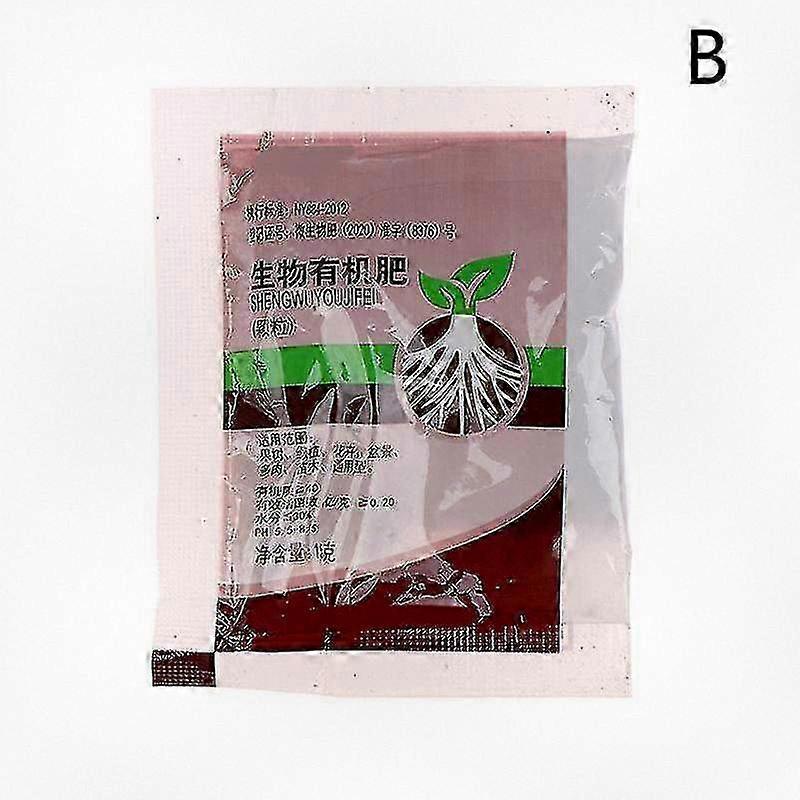 10 Pieces of Organic Fertilizer for Nutritional Support of Succulent Plants, Flowering Trees, and Root Protection