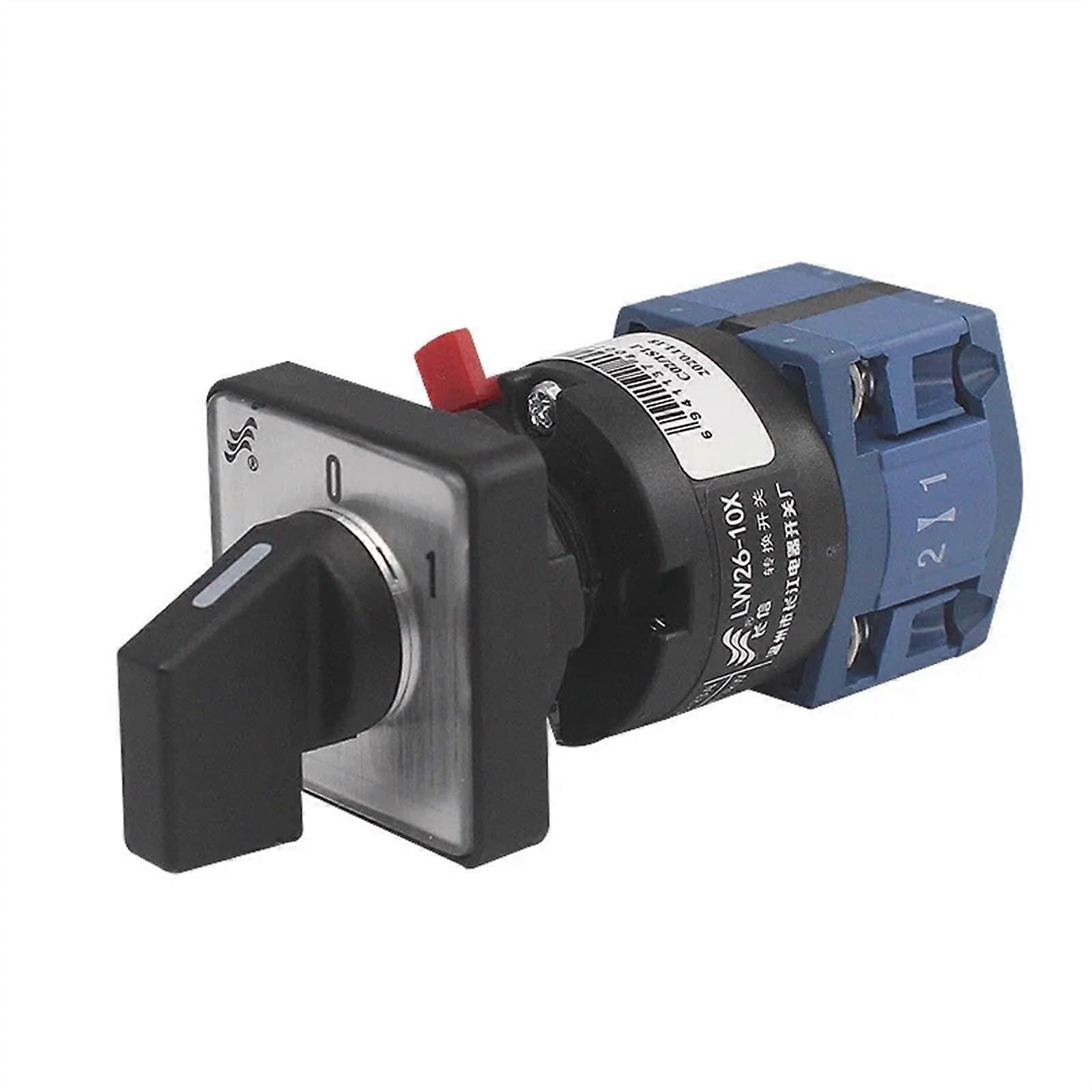 LW2610X C02/1 Two Gear 10A Power Supply Switch, 16MM Universal Changeover Cam Switch, Durable and Reliable