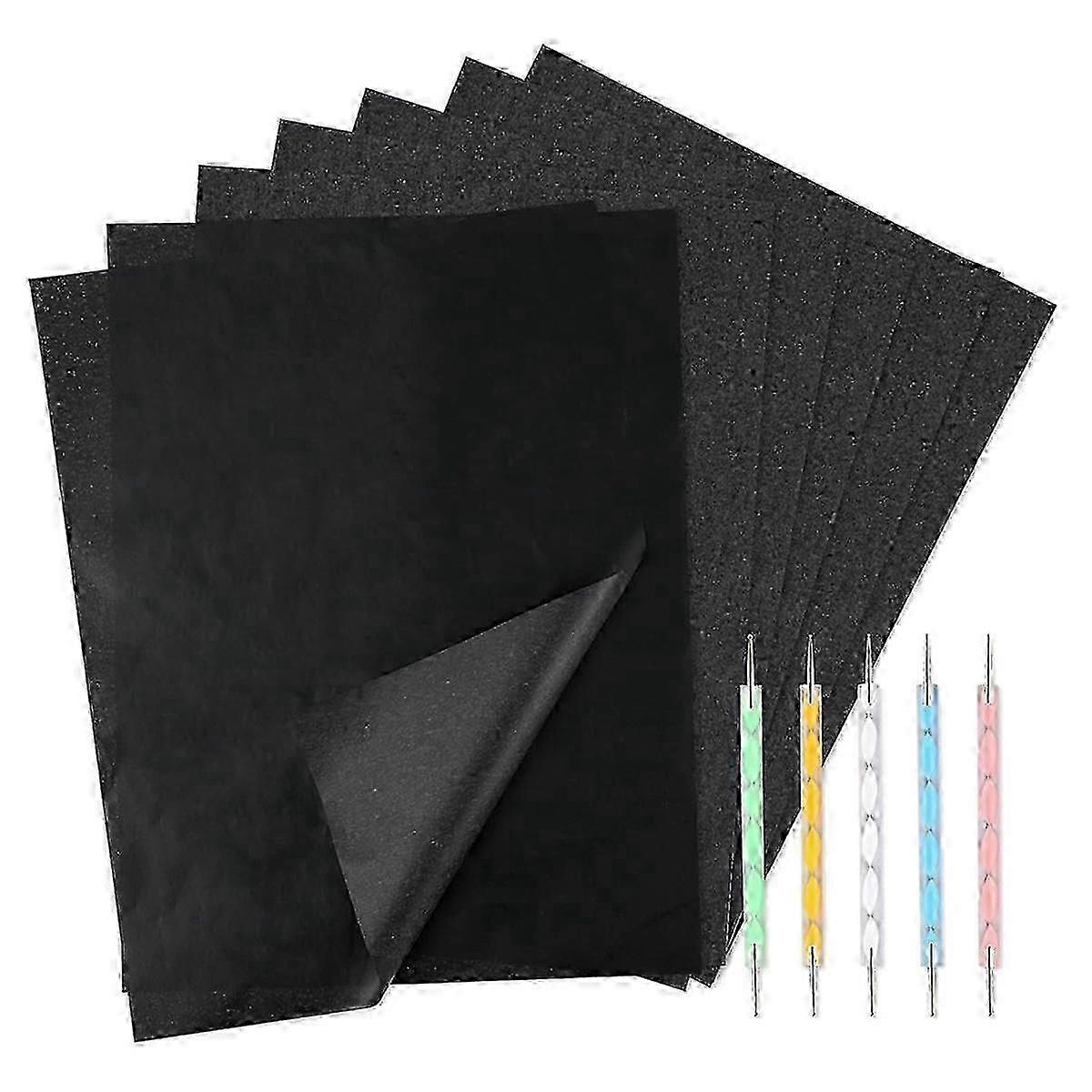 100 Sheets Carbon Transfer Paper Tracing Paper, Graphite Copy-Paper Tracing and Transferring Drawin