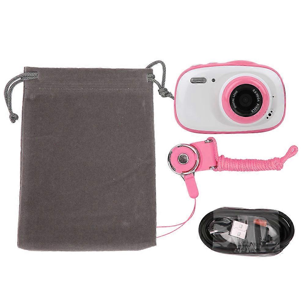 Children's digital camera 2-inch IPS high-definition display, 8-megapixel waterproof