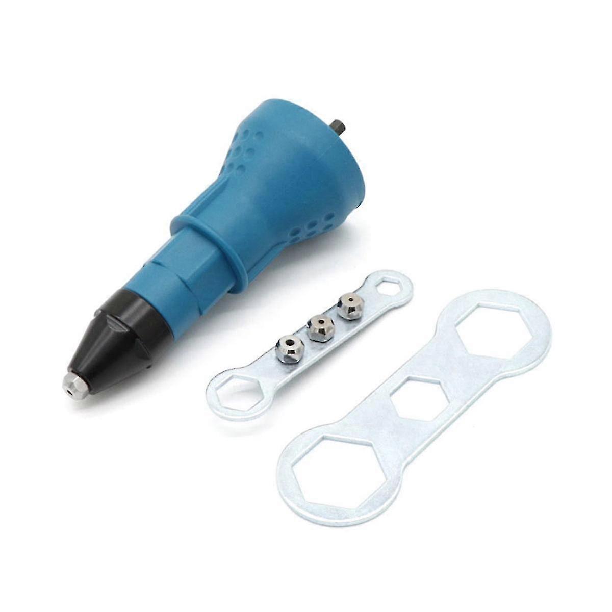 Cordless Riveter Attachment 2.4-4.8mm Adjustable Drill Adapter for Electric Drills