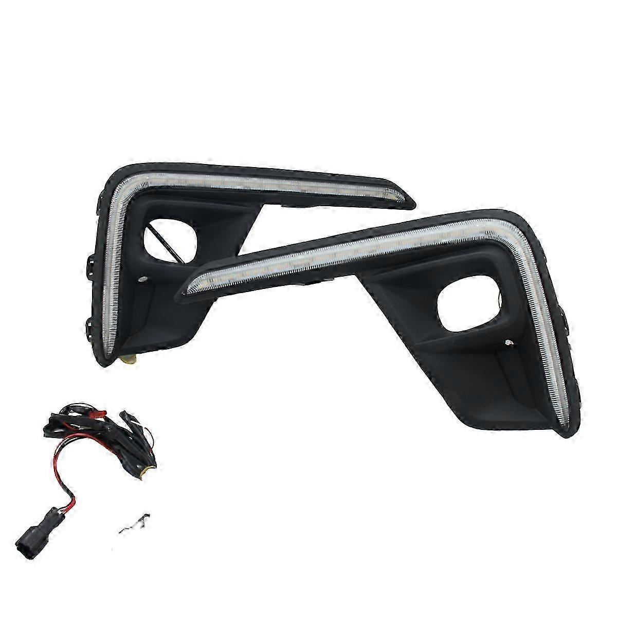 Dual Color LED Daytime Running Light Fog Light Turn Signal Light for BRV BR-V