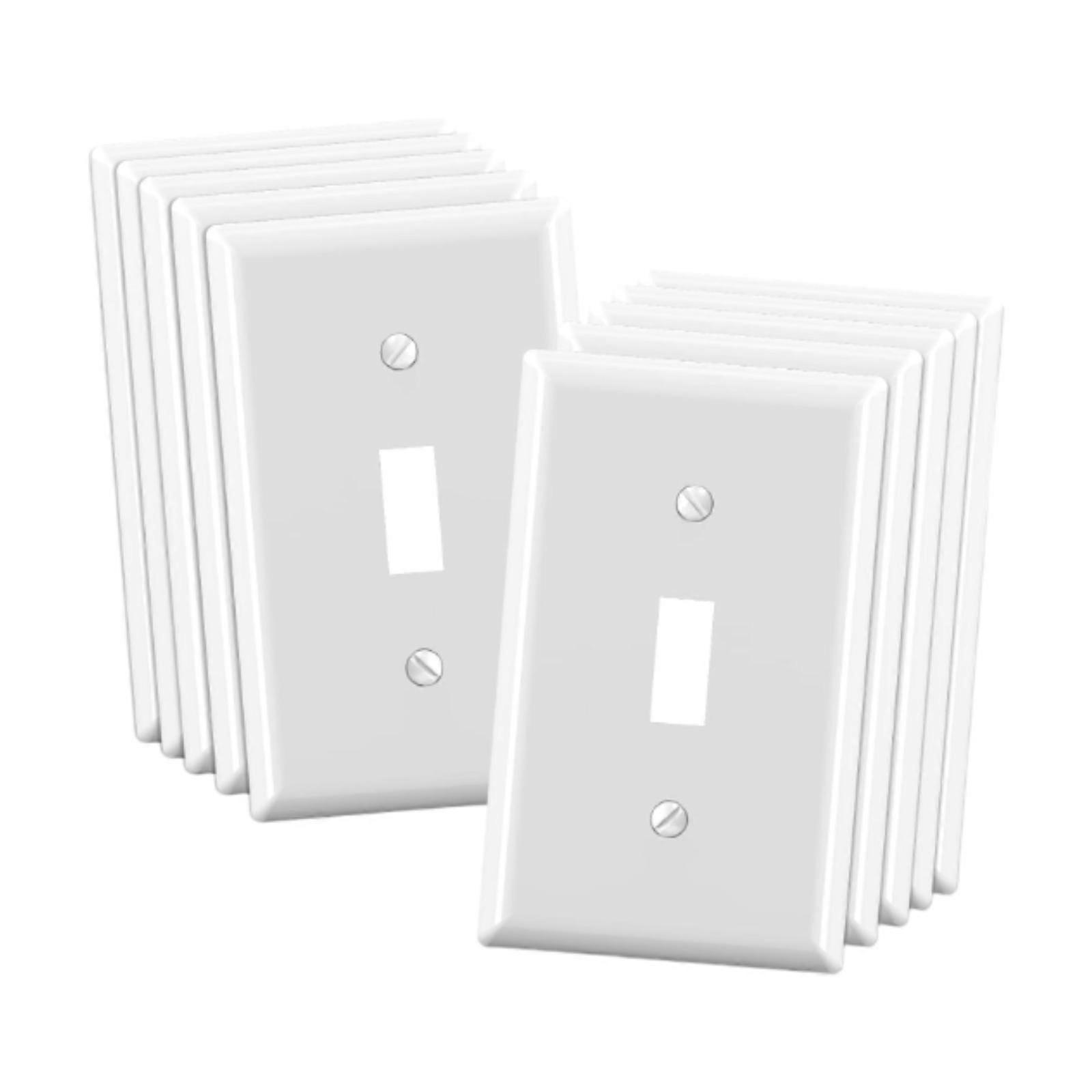 10 Pieces American Standard Outlet Plates Socket Panels Modern Portable