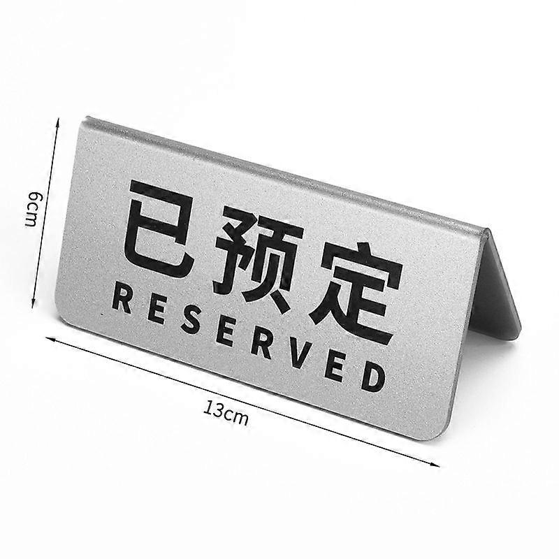 Acrylic Reserved Table Sign For Restaurant Reusable Table Tent Reservation Sign Reserved Table Sign Acrylic Table Sign Party Table Reservation Sign