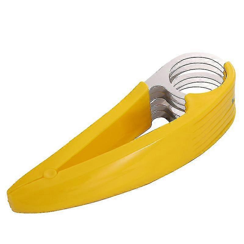 Strawberry Banana Slicer & Fruit Peeler - Cutter for Easy Peeling (Banana Slicer)