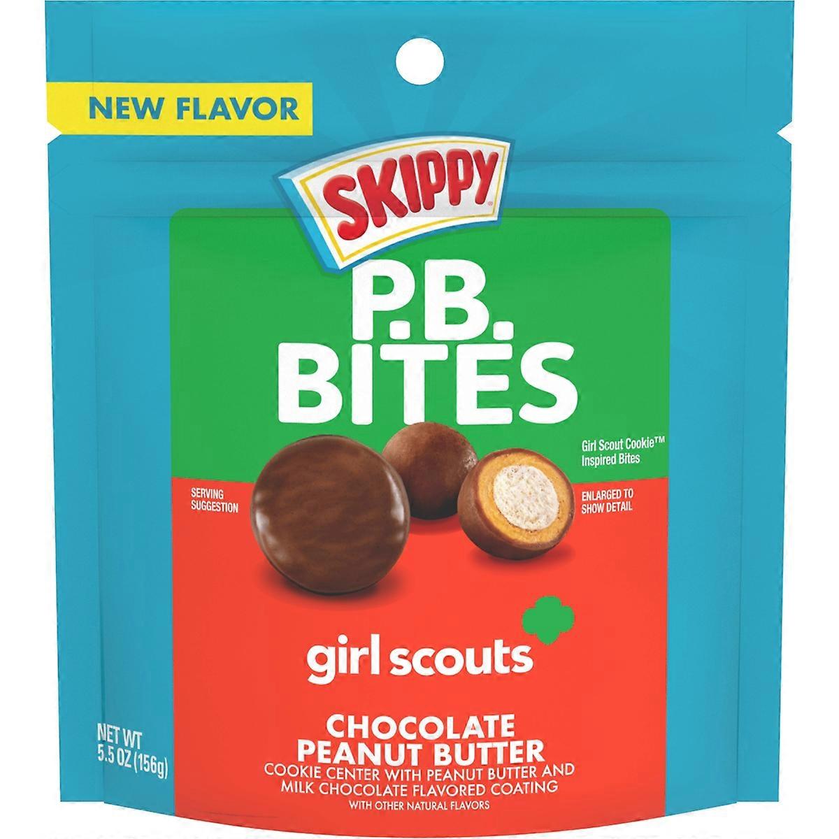 Skippy Bites Girl Scouts Chocolate Peanut Butter - 6oz