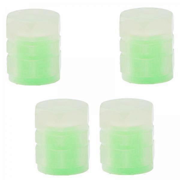 3x 4 Count Vehicle Luminous Stem Cover Glow in The Dark Stem Caps