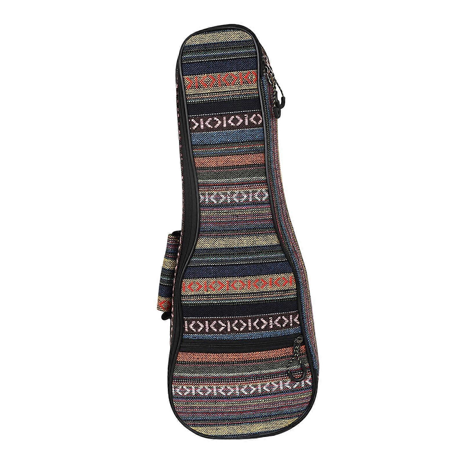 Bolsa de guitarra 21 polegadas suprimentos de proteção mochila de ukulele para viagens de concerto