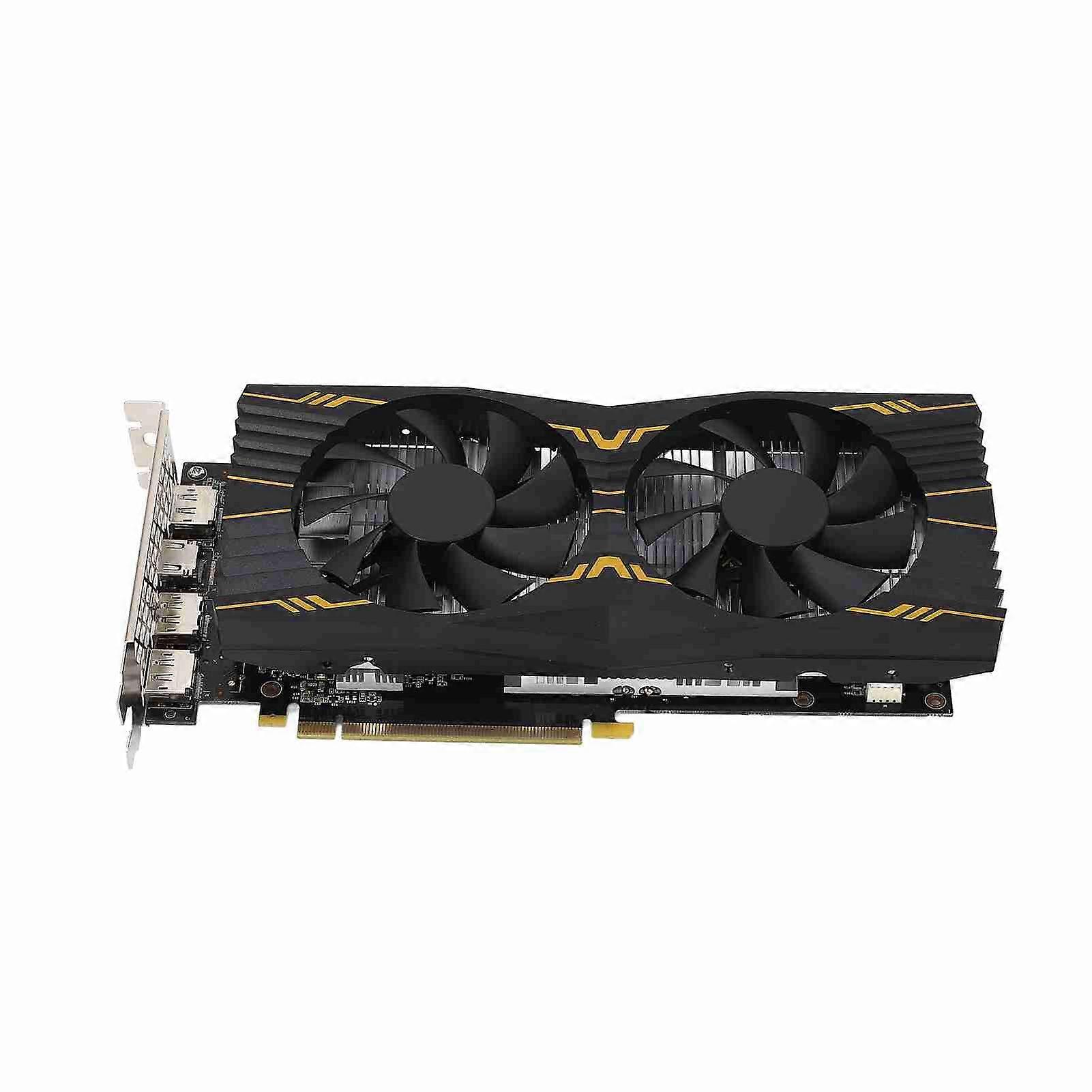 GTX1060 6GB GDDR5 Graphics Card 192 Bits Support 3 DP HD Multimedia Interface 4K PC GPU Graphics Card with 2 Cooling Fans