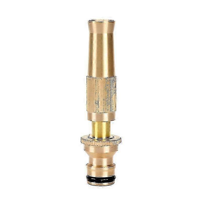 Heavy Duty Brass High Pressure Hose Nozzle for Garden, Adjustable Function