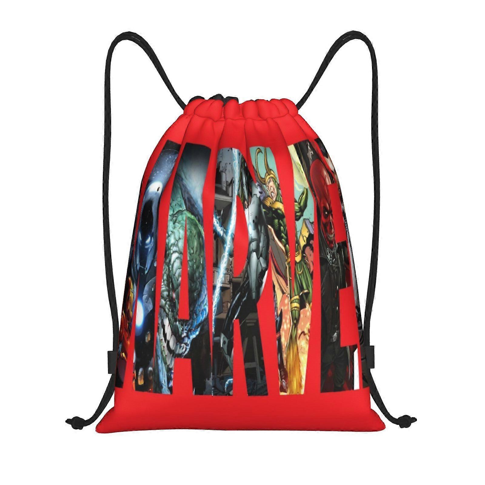 a74 G.I. Joe A Real American Hero Canvas double shoulder backpack with smooth cotton ropes and deep interior f74