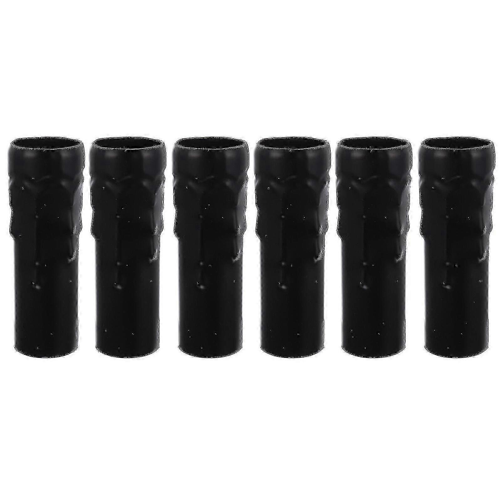 6pcs Chandelier Candle Sleeves E14 Candle Socket Covers Candelabra Base Covers