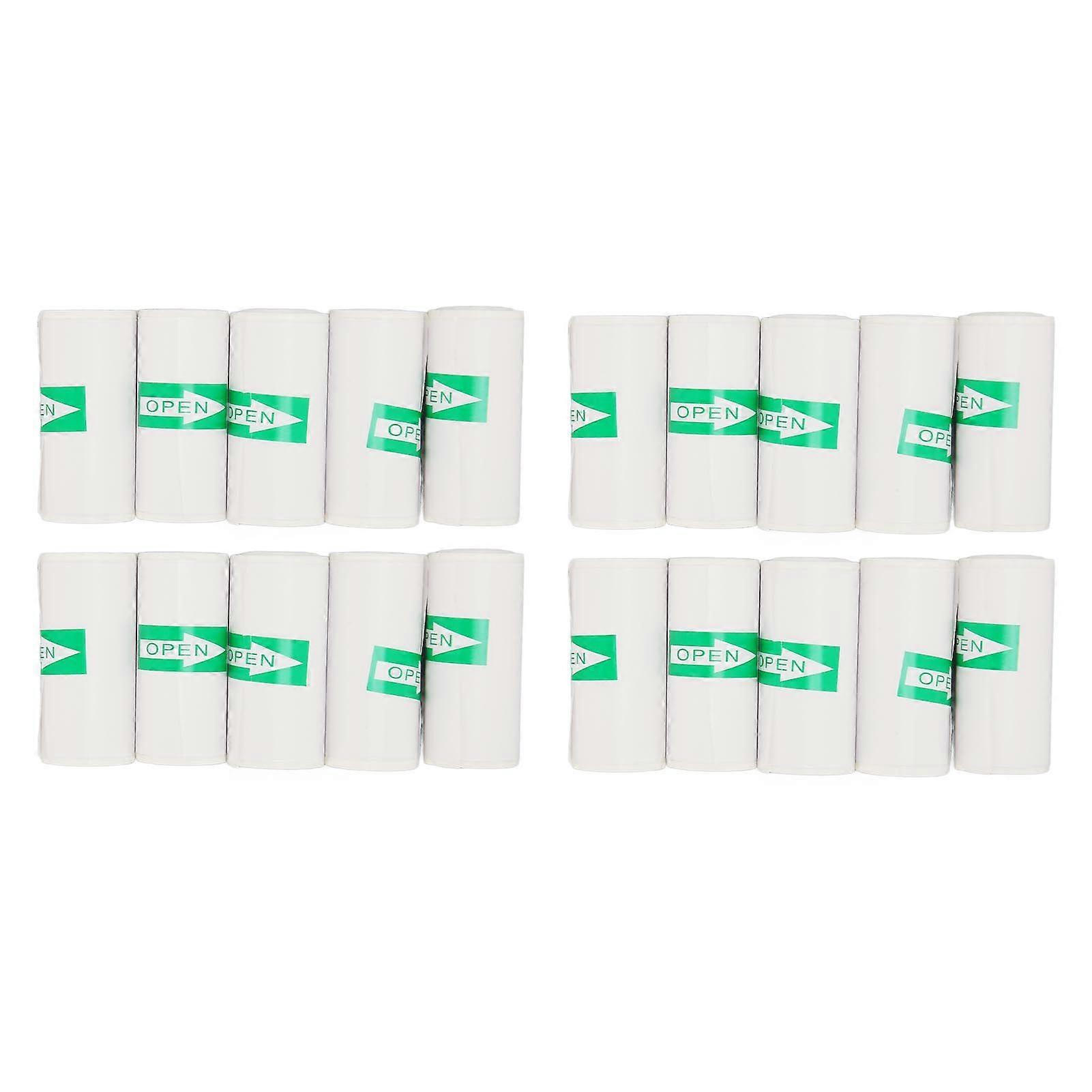 2025 Latest Model  20Pcs Self Adhesive Printer Paper Thermal Printer Paper