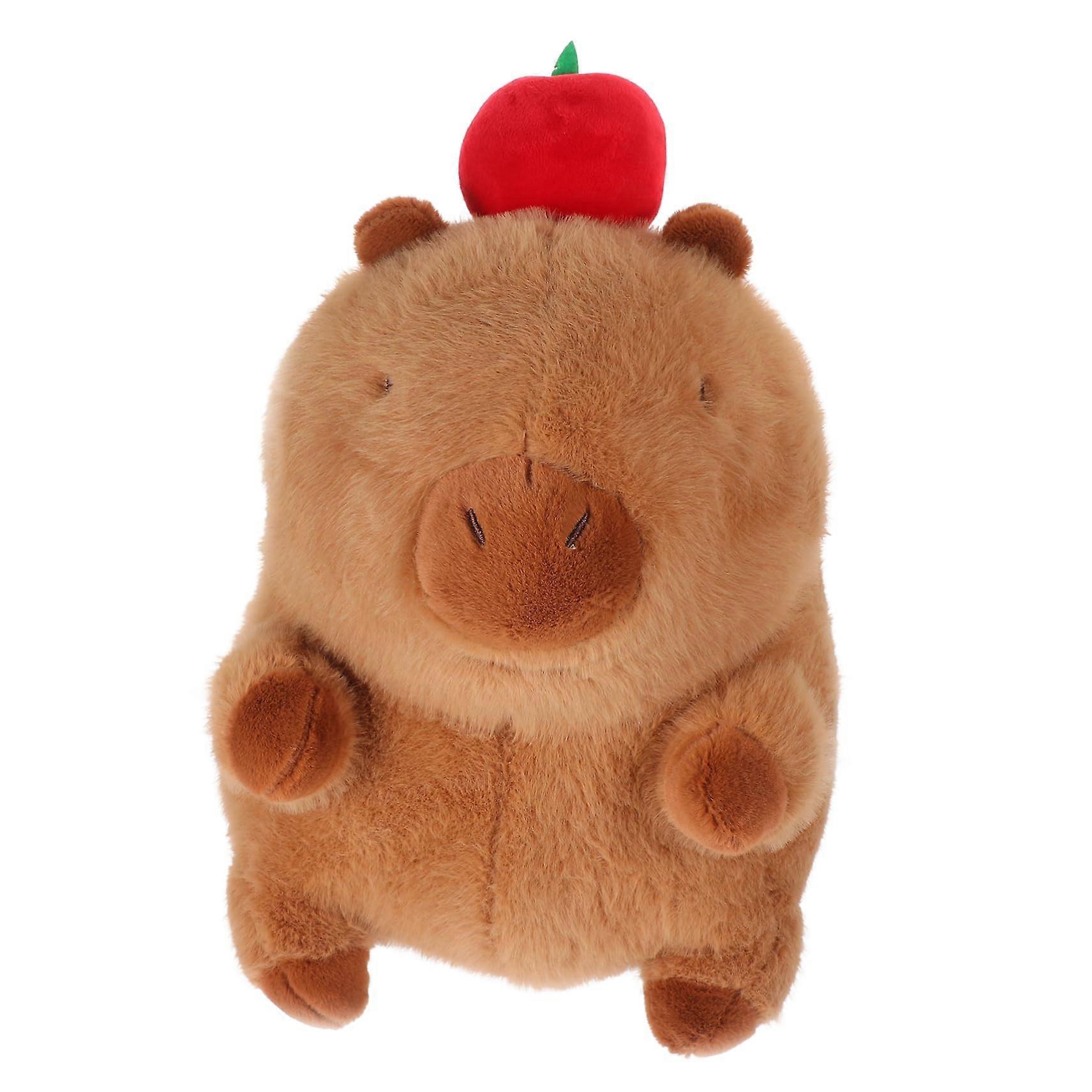 Capybara Plush Toy - Stuffed Animal, Soft Fabric Capybara Plush, Kids Plush Toy, 12-Inch Capybara Stuffed Animal