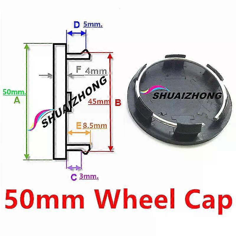 4pcs 50mm 56mm 60mm 65mm 68mm κανένα κάλυμμα ζάντας αυτοκινήτου λογότυπου κατάλληλο για τα καλύμματα πλήμνης κεντρικού τροχού επικόλλησης επικόλλησης αυτοκόλλητα εξωτερικά αξεσουάρ εμβλημάτων