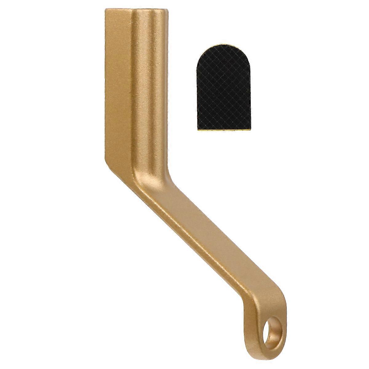 Bicycle Mirror Mounting Phone Stand Adapter Aluminium Alloy Small Rectangular Mountain Biking 1Pcs
