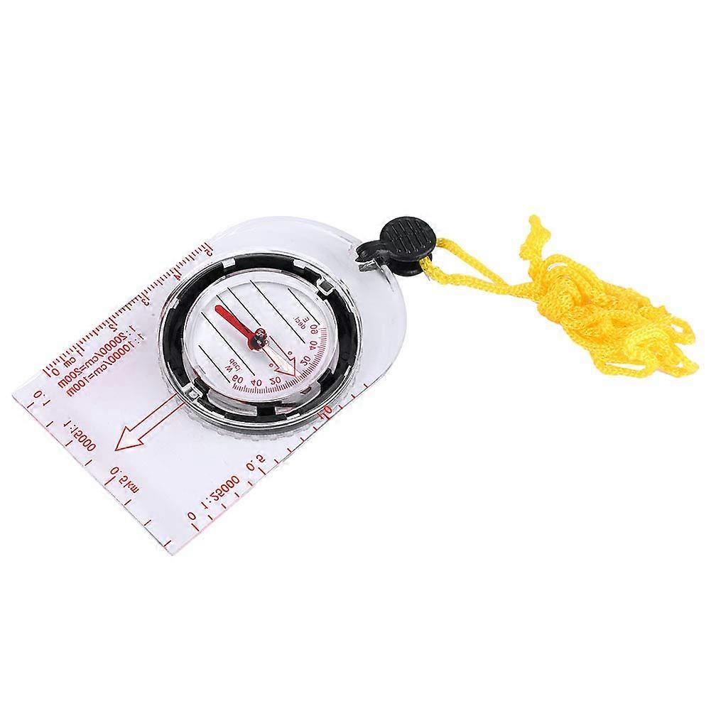 Kompass Portable High-Performance Acrylic Compass for Hiking Camping Orienteering Navigation