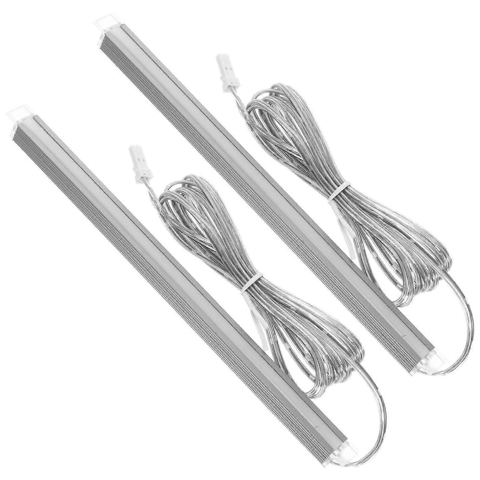 Under The Cabinet Lighting Rechargeable Under Cabinet Kitchen Drawer Grey 83x06x04in Wide Use Range Garage Workshop 2Pcs