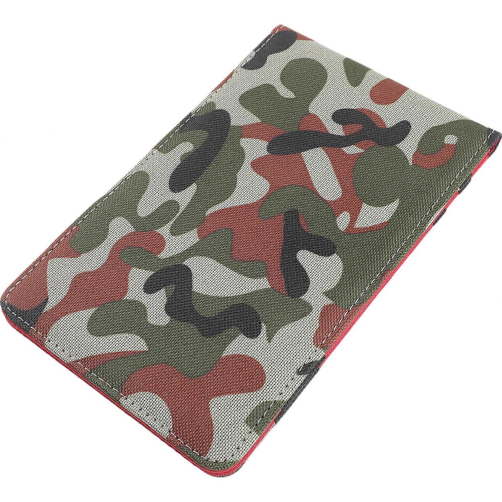 Stylish Golfs Scorebook Golfing Recording Scorebook Golf Enthusiasts Rectangular Pink Camouflage Water Resistant 1Pack