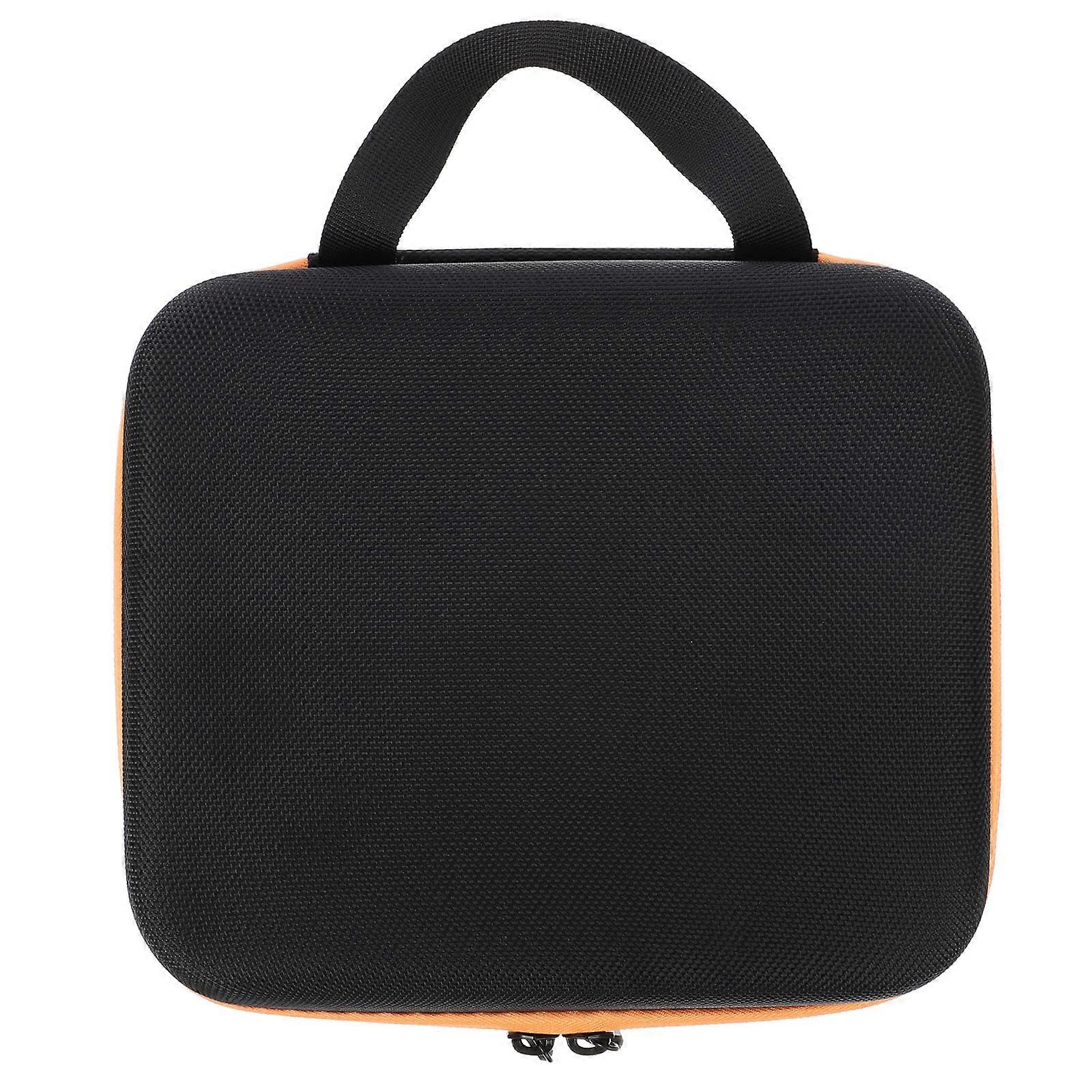 Essential Oil Storage Case Travel Organizer Shockproof Drop Proof Portable Orange 21x17x6cm 1Pcs