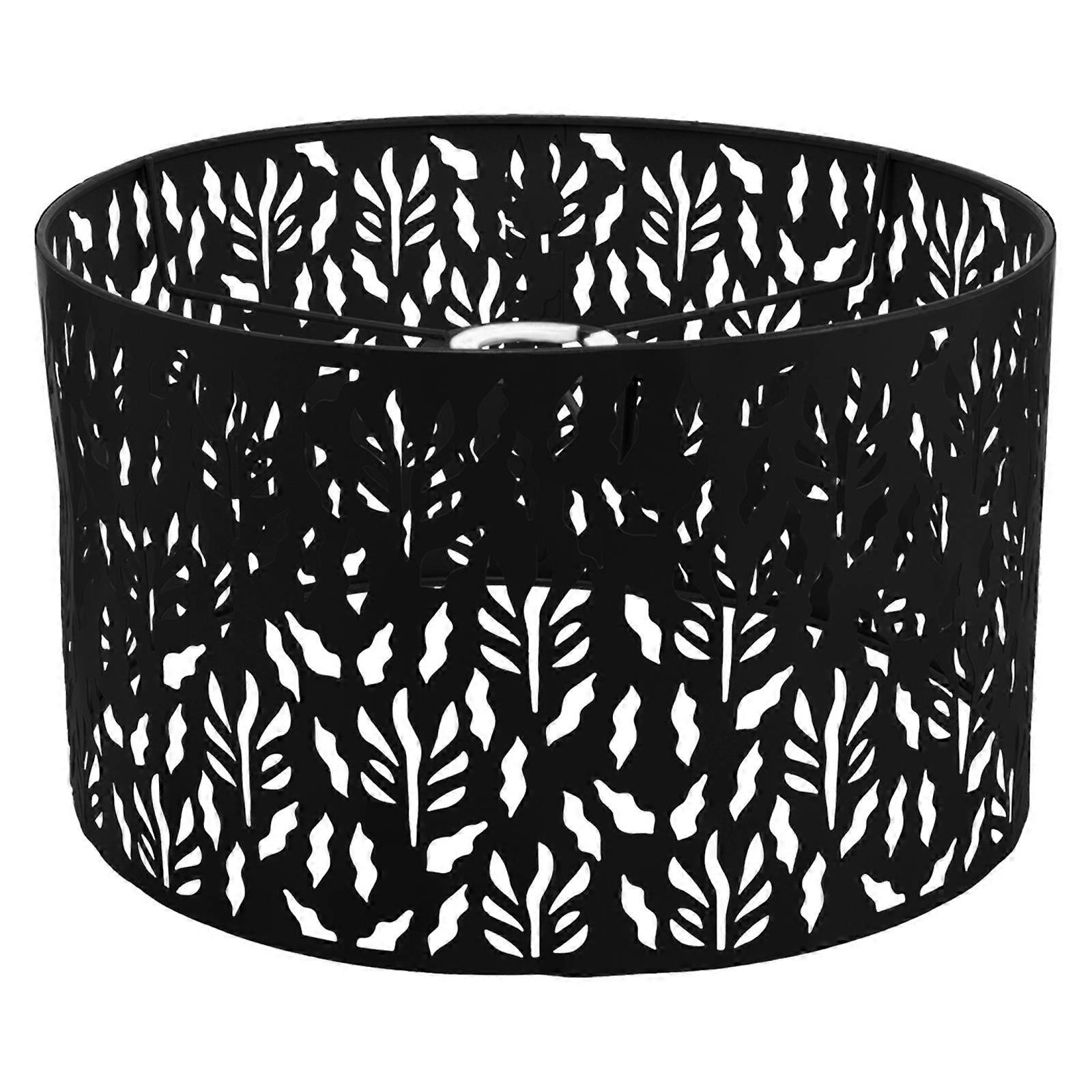 Household Lampshade Small Lampshade Hollow Grass Leaf Protector for Lamp Study 25.00X25.00X16.00CM 1Pcs