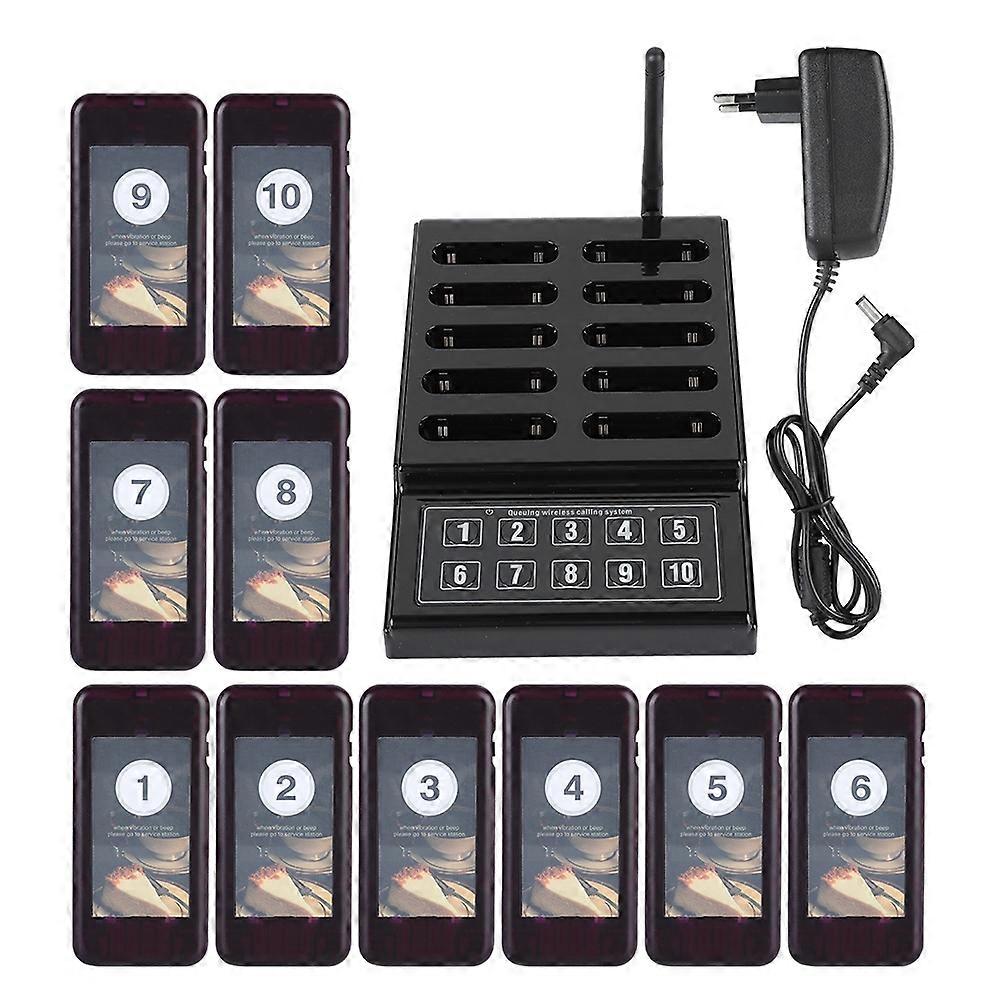 Wireless paging system restaurant queuing call, paging call