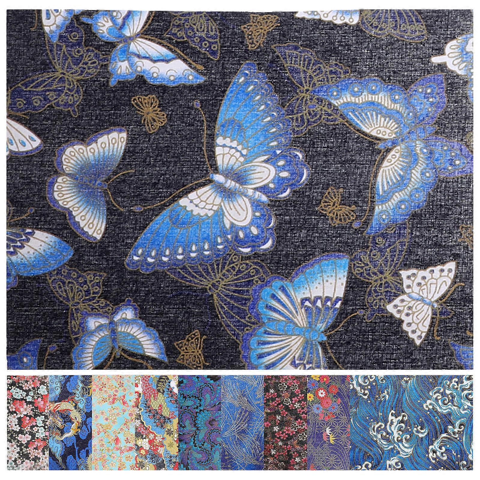 Fabric Bundle Cotton Craft Fabric Square Assorted Color 25.00x20.00x0.10cm Diy Projects 10Pcs