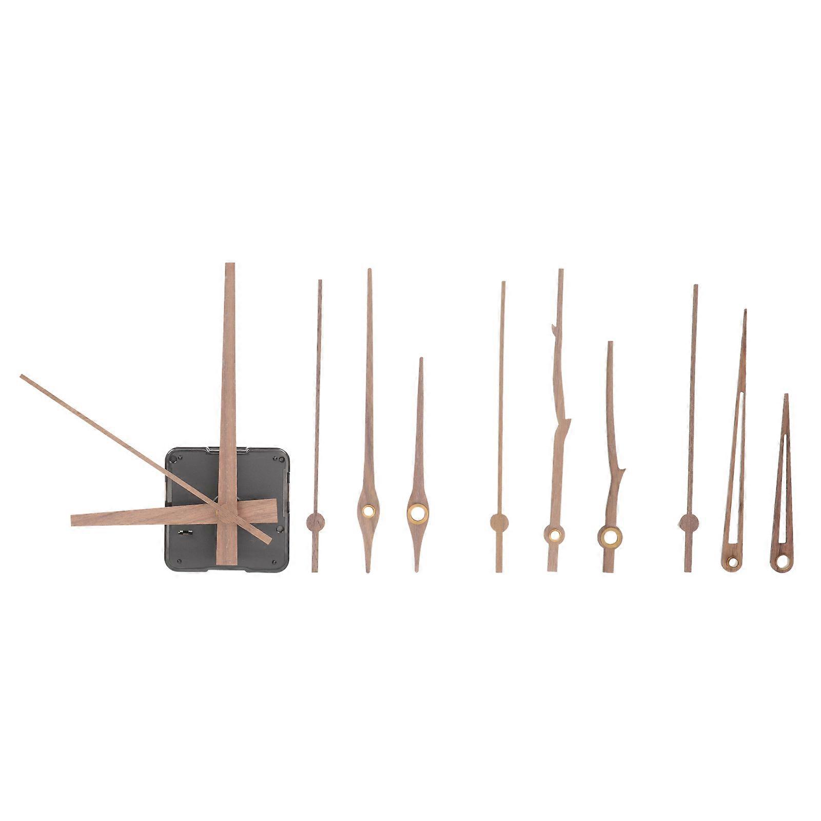 Clock Mechanism Set Quartz Wall Clock Movement With 4 Sets Hands For Home Decoration Size 18x6.8cm Precise Timekeeping 1 Set