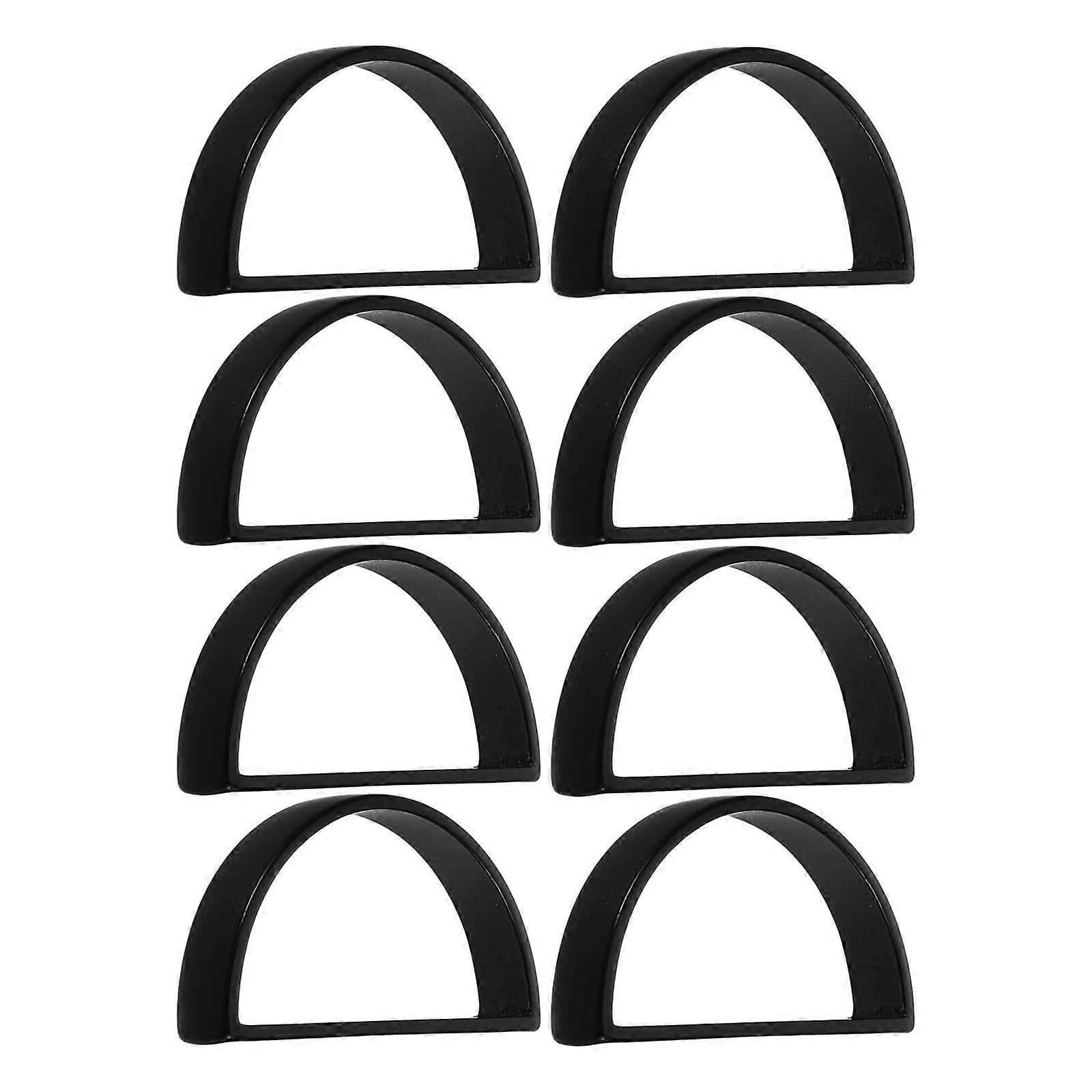 Here's a refined and professional product description for your **8pcs Elegant D Shaped Napkin Rings**:
 
**8pcs Elegant D Shaped Napkin Rings –