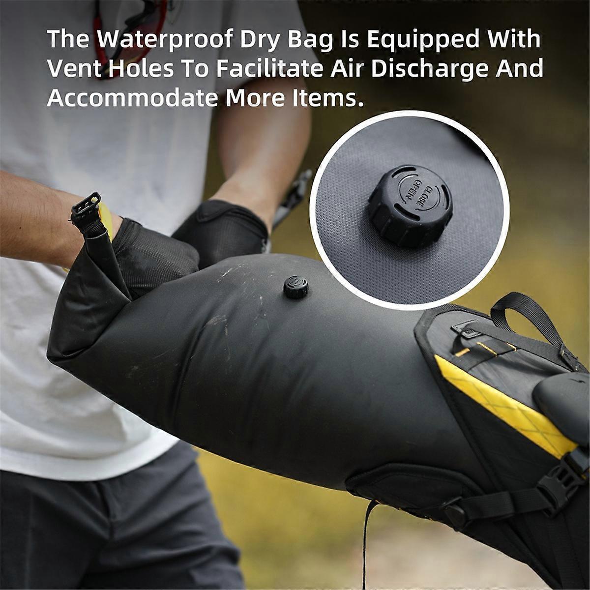 Rhinowalk Bike Saddle Bag Stable Not Shaking 14L Big Capacity