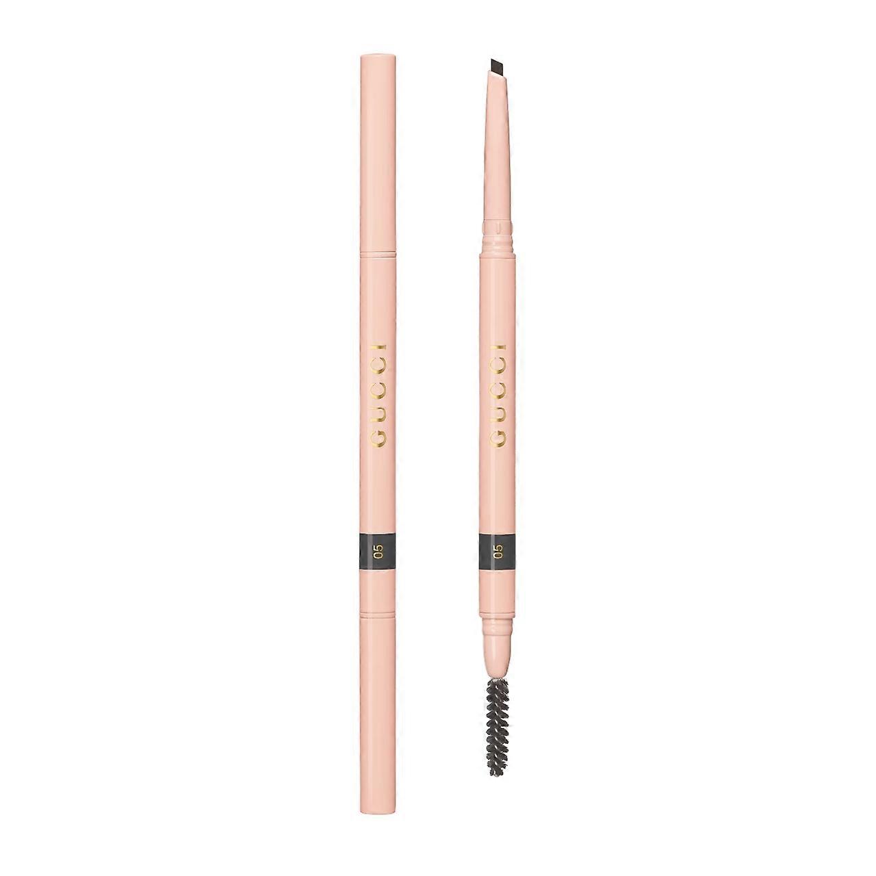 グッチ、Stylo A Sourcils、防水、ダブルエンド、アイブロウクリームペンシル、05、グリ、0.09グラム