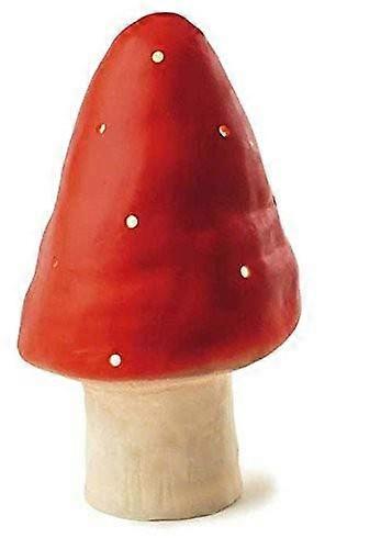 Egmont Small Mushroom Red Night Lamp With Plug