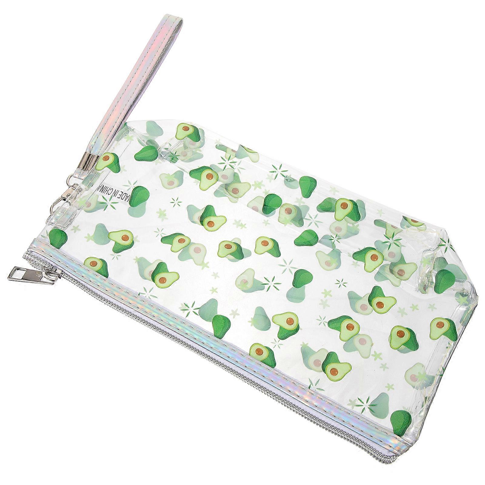 Travel Makeup Bag Women Multi-Functional Storage Rectangular Shape 9.24X8.45X2.75in 1Pcs