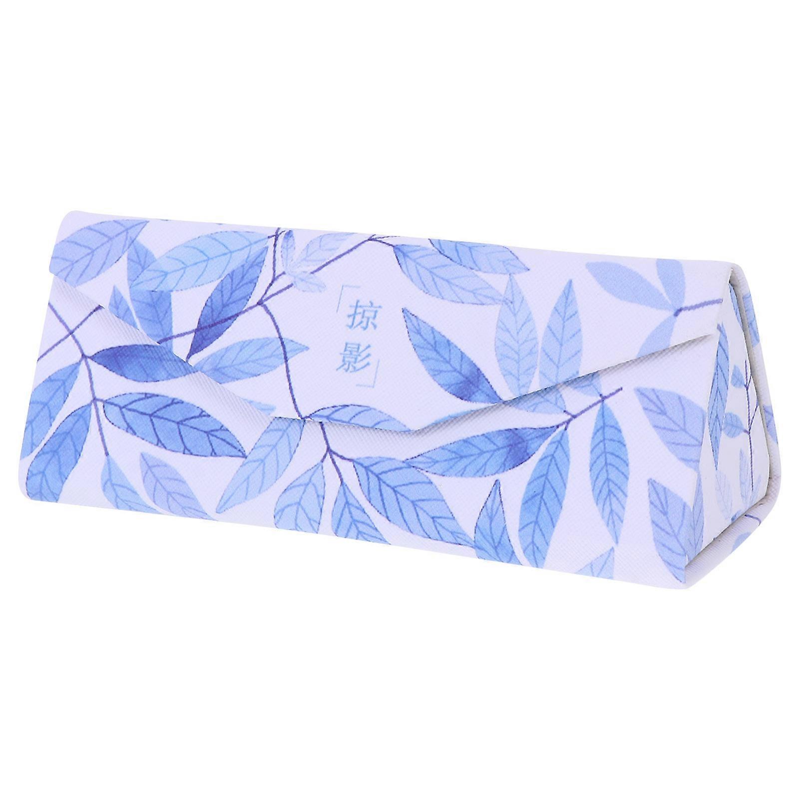 Glasses Case Eyeglass Rectangular Shape Minimalist Design Glasses 1Set