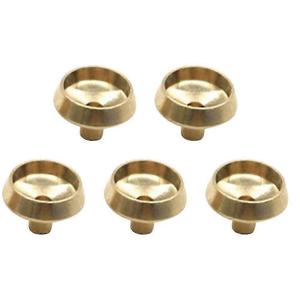 5pcs Censer Backflow Rack Filter Shape Incense Holders Censer Stick Brass Racks