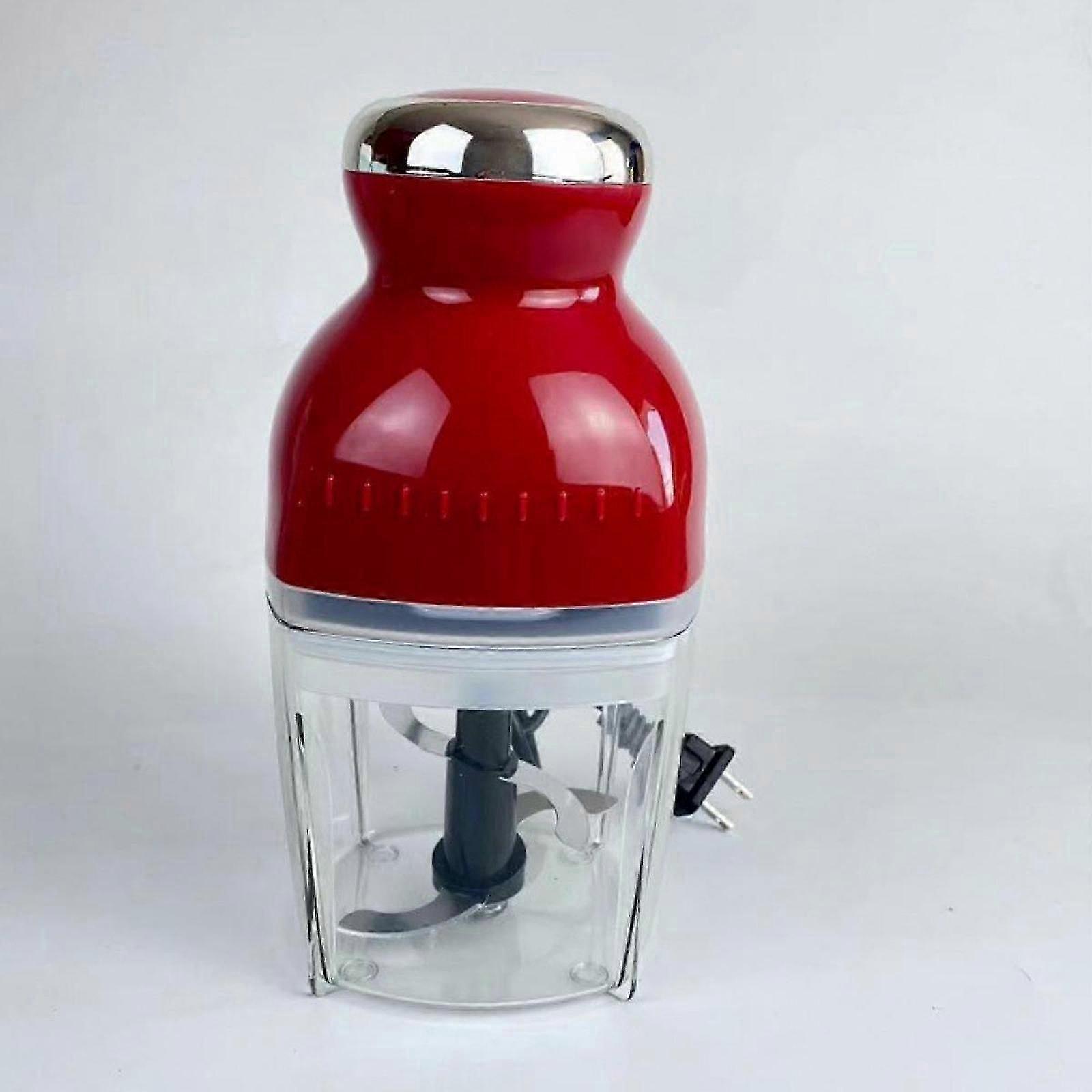Portable Electric Food Processor for Meat, Suitable for Beef and Chicken, Red Juice Cup Included