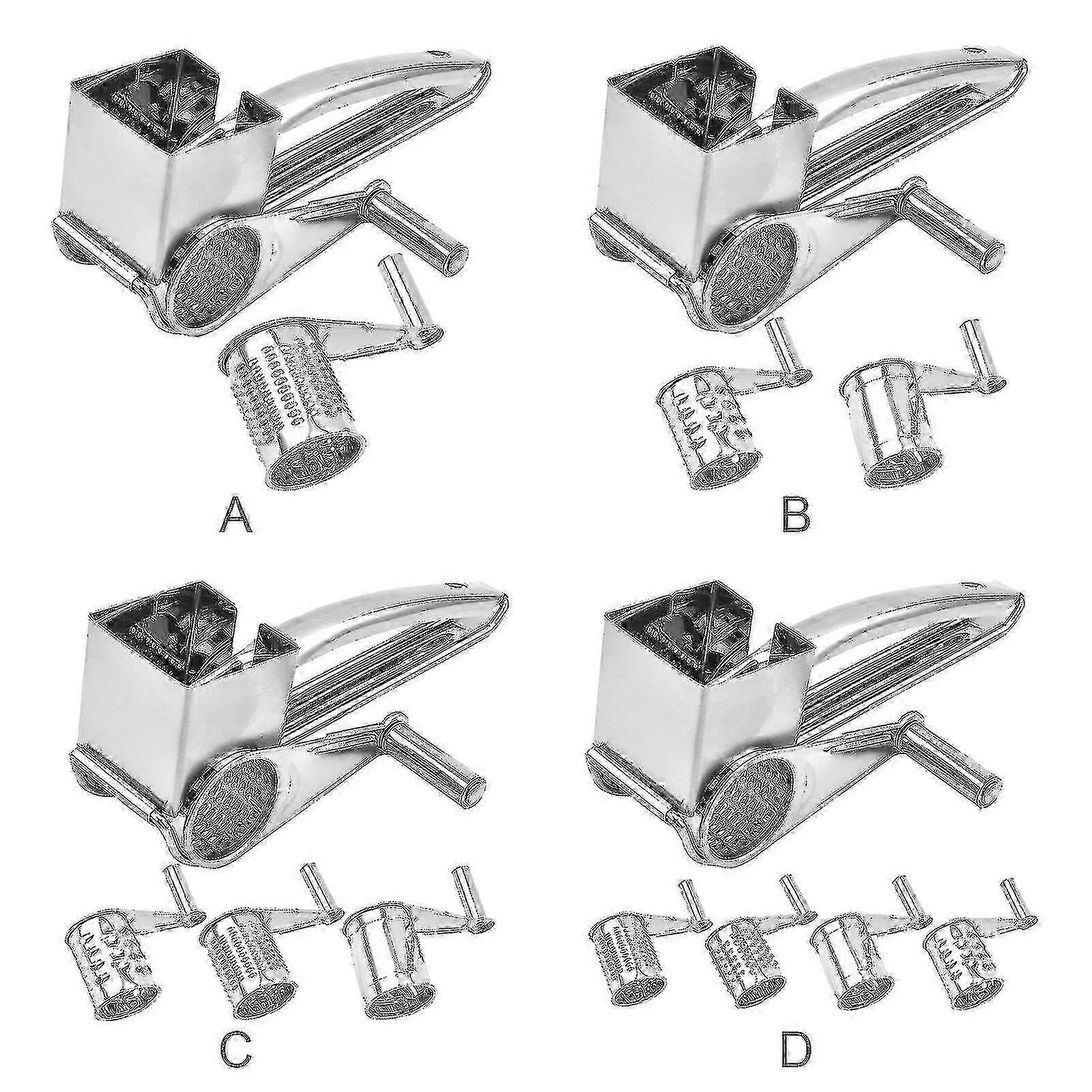 2023 Râpe à fromage rotative professionnelle en acier inoxydable Râpe à fromage robuste chaude