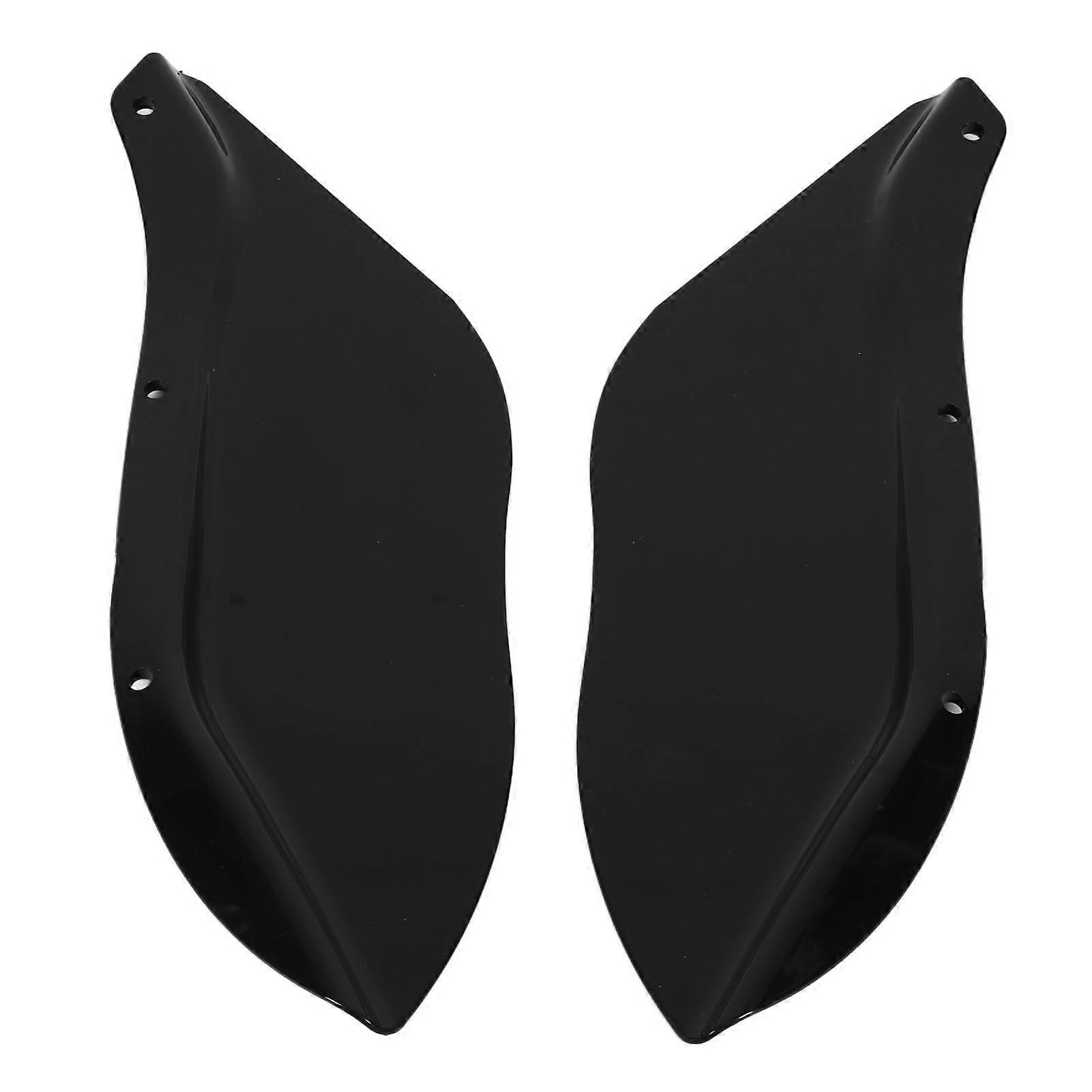 Side Wing Windshield Left Right Air Deflector Fairing for CVO FLHTCSE FLHTCSE2 FLHXSE FLHTCUSE EFI FLHTCI FLHTC Black 