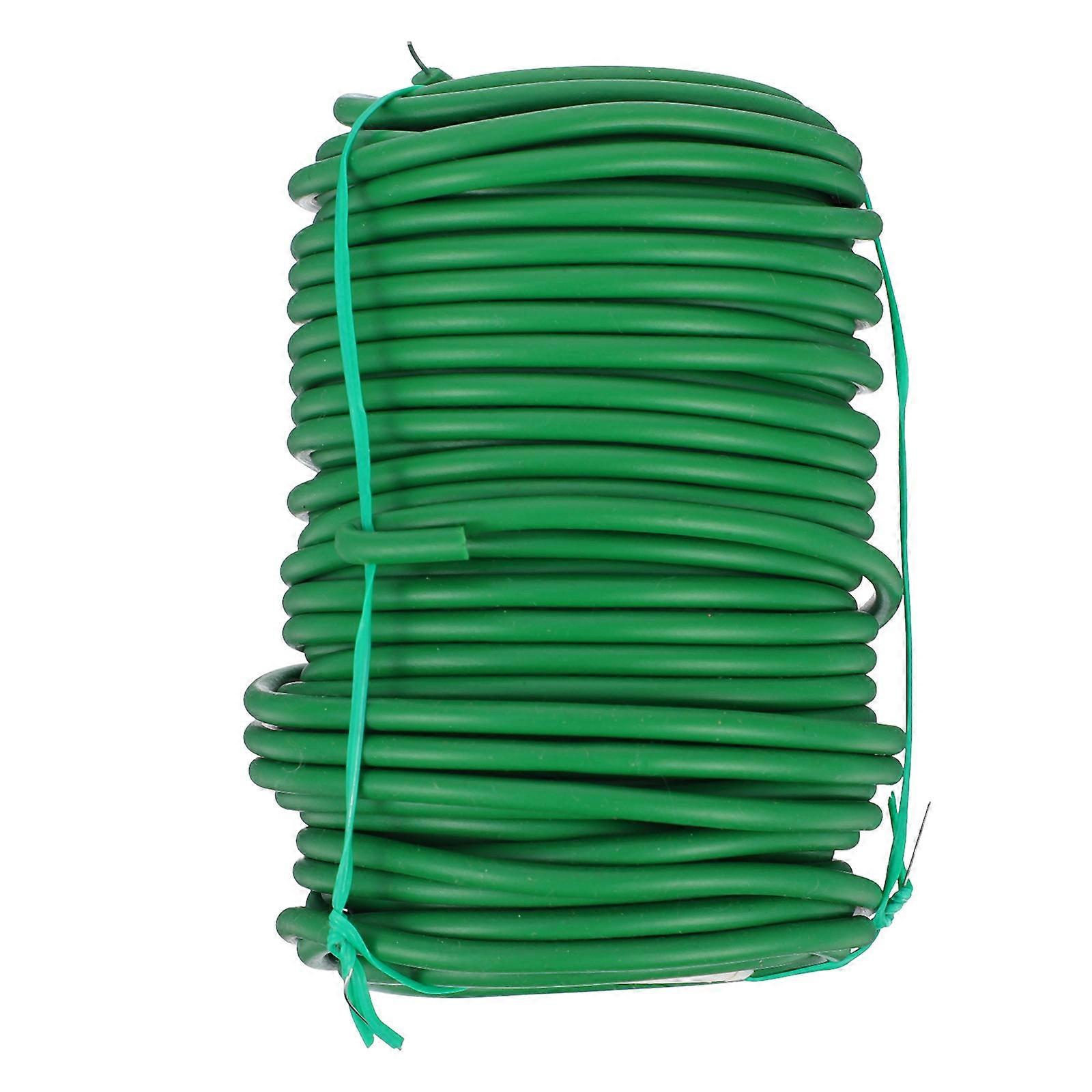 1 roll of Multi purpose Plastic Coated Wires for Plant Ties and Gardening Tools
